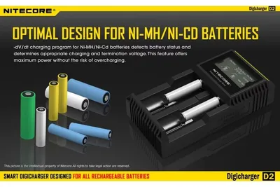Ładowarka Nitecore Digicharger D2 (LAT/NITECORE D2) - widok 7