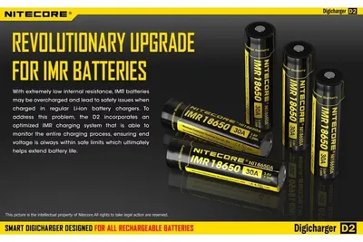 Ładowarka Nitecore Digicharger D2 (LAT/NITECORE D2) - widok 8