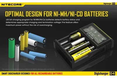 Ładowarka do Akumulatorów Nitecore Digicharger D4 (LAT/NITECORE D4) - widok 7