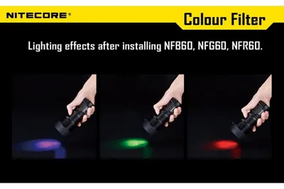 Filtr rozpraszający niebieski Nitecore NFB60 (LAT/NITECORE FILTR NFB60) - widok 3