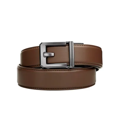 Pas strzelecki Kore Essentials Armortek Leather Gun Belt X3 brązowy (X3-ARMXLBRN)