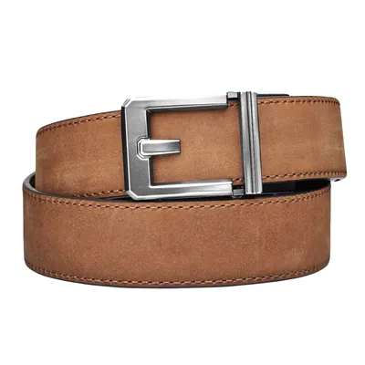 Pas strzelecki Kore Essentials Buffalo Leather Gun Belt X3 brązowy (X3-WESTBRN)