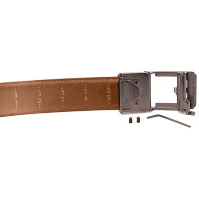 Pas strzelecki Kore Essentials Leather Gun Belt X3 tan (X3GUNTAN) - widok 3