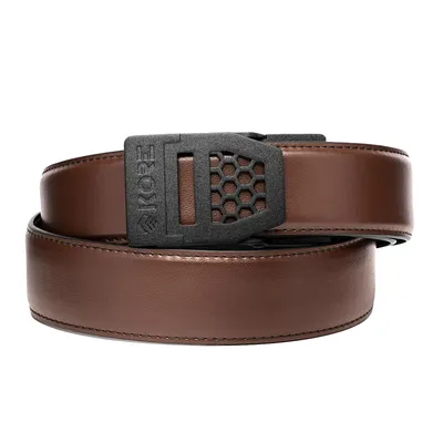 Pas strzelecki Kore Essentials Leather Gun Belt X6 brązowy (X6B-GUNBRN)