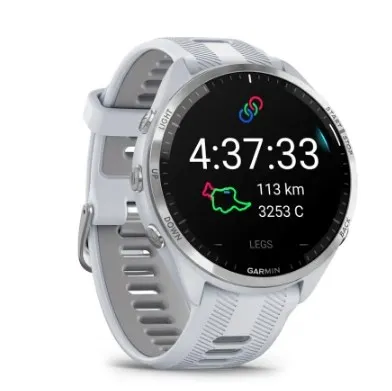 Zegarek sportowy Garmin Forerunner 965 mleczny kwarc - widok 4