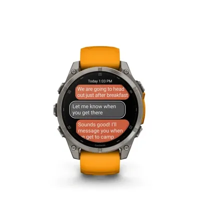 Smartwatch GARMIN Fenix 8 47mm AMOLED - Sapphire Titan - widok 3