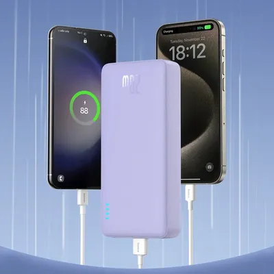 Powerbank BASEUS AIRPOW 20000MAH 20W (FIOLETOWY) - widok 2