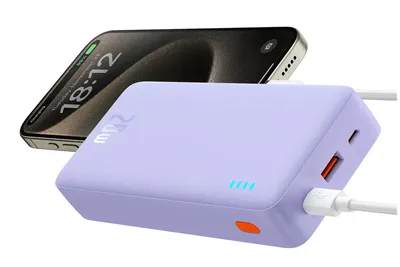 Powerbank BASEUS AIRPOW 20000MAH 20W (FIOLETOWY) - widok 5