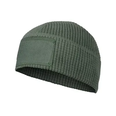 Czapka Helikon RANGE Beanie Cap - Grid Fleece - Olive Green (CZ-RBN-FG-02)