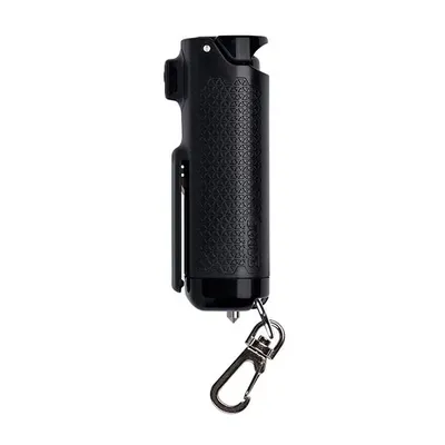 Gaz pieprzowy SABRE Red żel 15ml Safe Escape 3w1 AutoTool + wybijak do szyb i nóż do pasów - czarny (SE-BK-01)