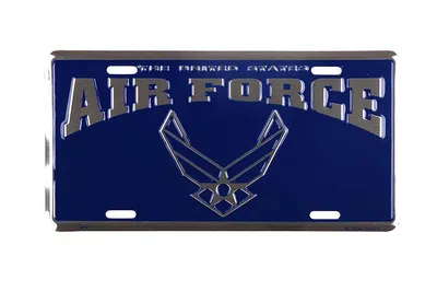 Tablica rejestracyjna Air Force