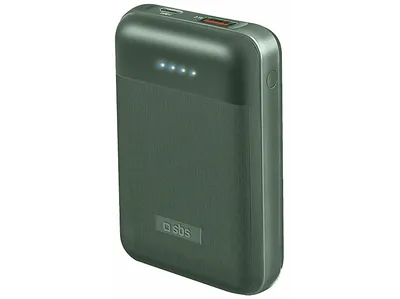 Powerbank SBS 10000mAh Zielony TEBB10000PD20RUG