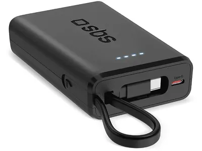 OUTLET - Powerbank SBS Power Delivery 10000 mAh Czarny