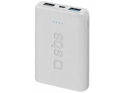 Powerbank SBS 5000 mAh Biały