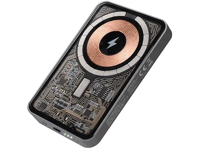 Powerbank ISY ITP-5000 5000mAh Przezroczysty