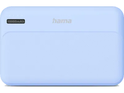 Powerbank HAMA Power Pack Pocket 10 10000 mAh 2x USB-A Niebieski
