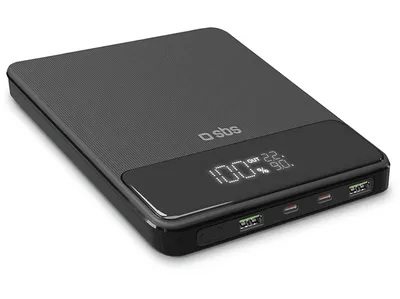 Powerbank SBS Power Lite LCD 20000 mAh 100W Delivery Czarny