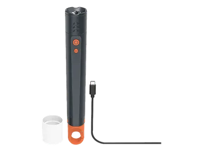 Latarka HAMA FLX1200-C akumulatorowa wstrząsoodporna 4 tryby + SOS zoom Szary