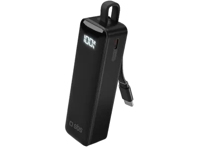 Powerbank SBS 5000 mAh USB-C Czarny