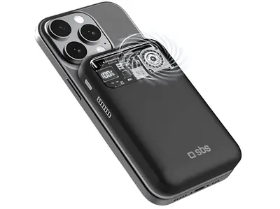 Powerbank SBS 10000 mAh Wireless Magnetic z wentylatorem
