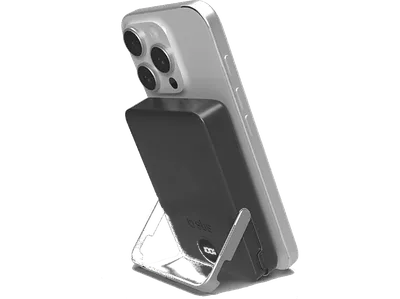 Powerbank SBS 10000 mAh Wireless Magnetic ze stojakiem i wyświetlaczem LCD TEBB10000MAGSTAND Czarny