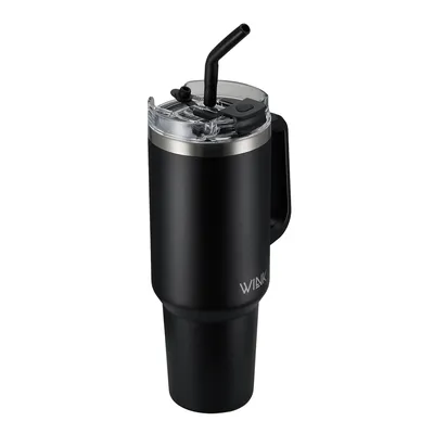 Kubek Termiczny Tumbler WINK XL BLACK 1200 ml. - widok 3