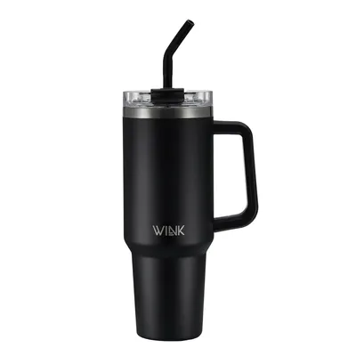 Kubek Termiczny Tumbler WINK XL BLACK 1200 ml.