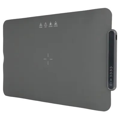 Mata grzewcza turystyczna elektryczna Extralink szara, 63x38 cm, 400W - widok 3