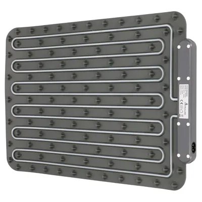 Mata grzewcza turystyczna elektryczna Extralink szara, 47x32 cm, 250W - widok 6