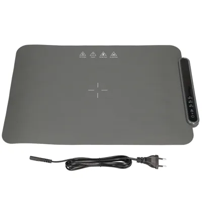 Mata grzewcza turystyczna elektryczna Extralink szara, 47x32 cm, 250W - widok 5