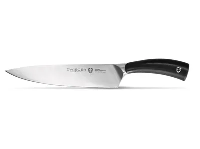 Nóż szefa ZWIEGER Szefa Obsidian 20 cm Czarno-srebrny