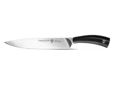 Nóż do plastrowania ZWIEGER Do Obsidian 20 cm Czarno-srebrny