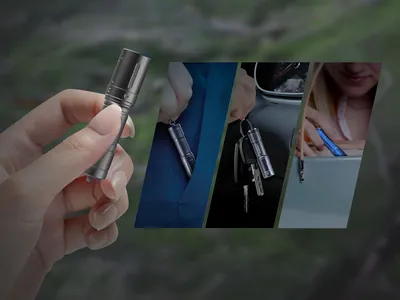 Latarka ręczna Fenix E01 V2.0 czarna (E01 V2.0 black) - widok 7