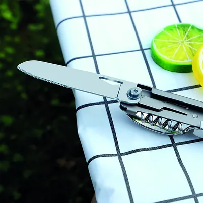 Niezbędnik turystyczny Fosco Camping Tool 6W1 - widok 5