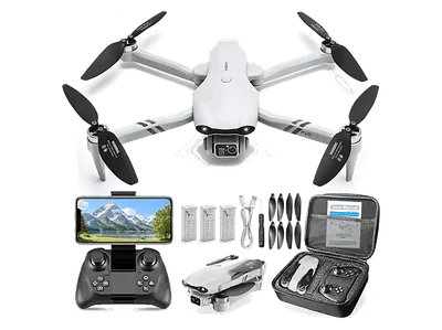 Dron EXTRALINK F10 3 akumulatory Szary