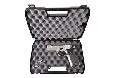 Pistolet wiatrówka WALTHER CP88 nikiel 8-strzał. CO2 4,5 mm Diabolo (416.00.03) - widok 6