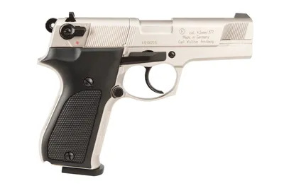 Pistolet wiatrówka WALTHER CP88 nikiel 8-strzał. CO2 4,5 mm Diabolo (416.00.03) - widok 4