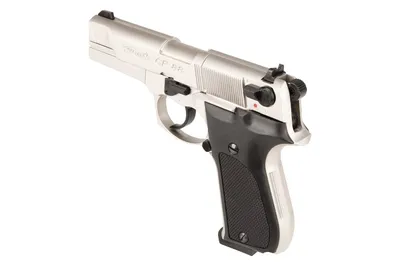 Pistolet wiatrówka WALTHER CP88 nikiel 8-strzał. CO2 4,5 mm Diabolo (416.00.03) - widok 5