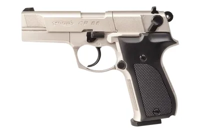 Pistolet wiatrówka WALTHER CP88 nikiel 8-strzał. CO2 4,5 mm Diabolo (416.00.03) - widok 2