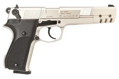 Pistolet wiatrówka WALTHER CP88 8-strzał. CO2 4,5 mm Kompensator Nikiel (416.00.08) - widok 4