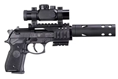 Pistolet wiatrówka BERETTA 92 FS XX-Treme 4,5 mm Diabolo gwint 8-strzał. CO2 (419.00.51) - widok 3