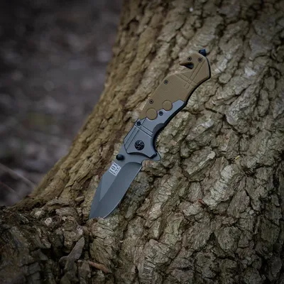 Nóż Commander Rescue 101 INC Black/Tan - widok 8