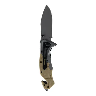 Nóż Commander Rescue 101 INC Black/Tan - widok 2