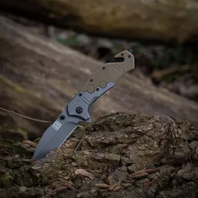 Nóż Commander Rescue 101 INC Black/Tan - widok 6