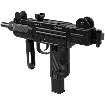 Pistolet maszynowy wiatrówka RANGER UZ1 FULL AUTO BLOWBACK kal.4,5BBs 25-strz. METAL KWC (AAKCMF070AZB) - widok 4