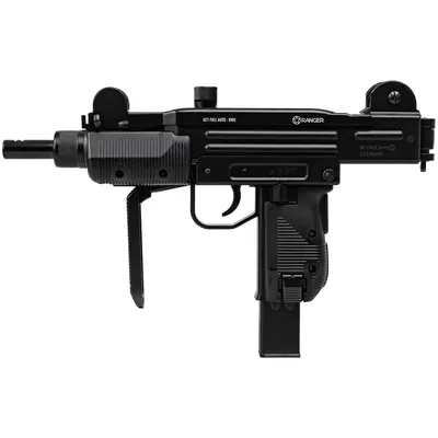 Pistolet maszynowy wiatrówka RANGER UZ1 FULL AUTO BLOWBACK kal.4,5BBs 25-strz. METAL KWC (AAKCMF070AZB) - widok 3