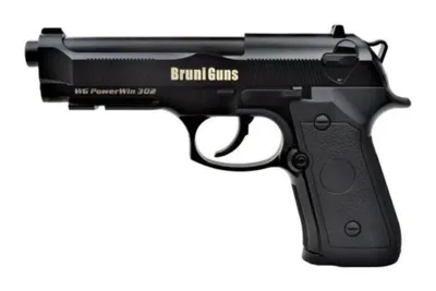 Pistolet wiatrówka BRUNI PowerWin 302 kal. 4,5 mm BB, 19-strzałowy CO-2, do 17J