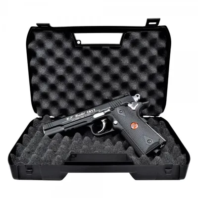 Pistolet wiatrówka BRUNI 816 US Combat kal. 4,5 mm BB, 20-strzałowy CO-2, do 17J - widok 6