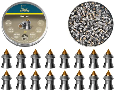 Śrut 4,5 mm Diabolo H&N Hornet 225 szt. szpiczasty (92424500003) HAENDLER & NATERMANN - widok 2