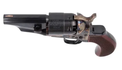 Rewolwer czarnoprochowy Pietta Colt Pocket Police Snubnose k.44 l.3" 1862 ( CPPSNB44MTLC ) - widok 4